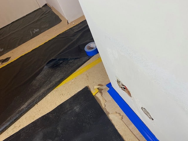 Quality wall rendering can save money on painting photo Wall rendering not done correctly