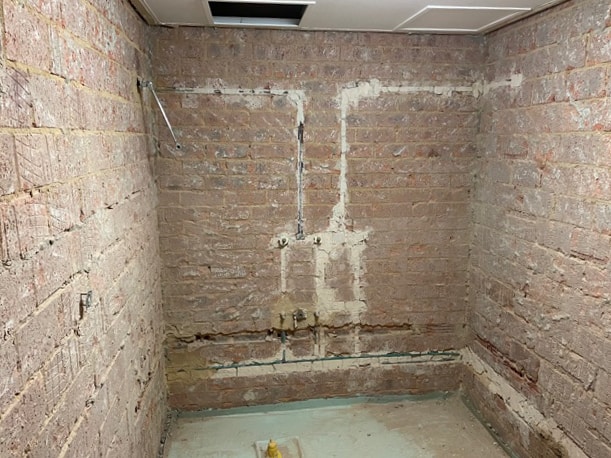 Nu Trend Sydney Renovation Contractor Doing a Complete Bathroom Renovation demolition of old room