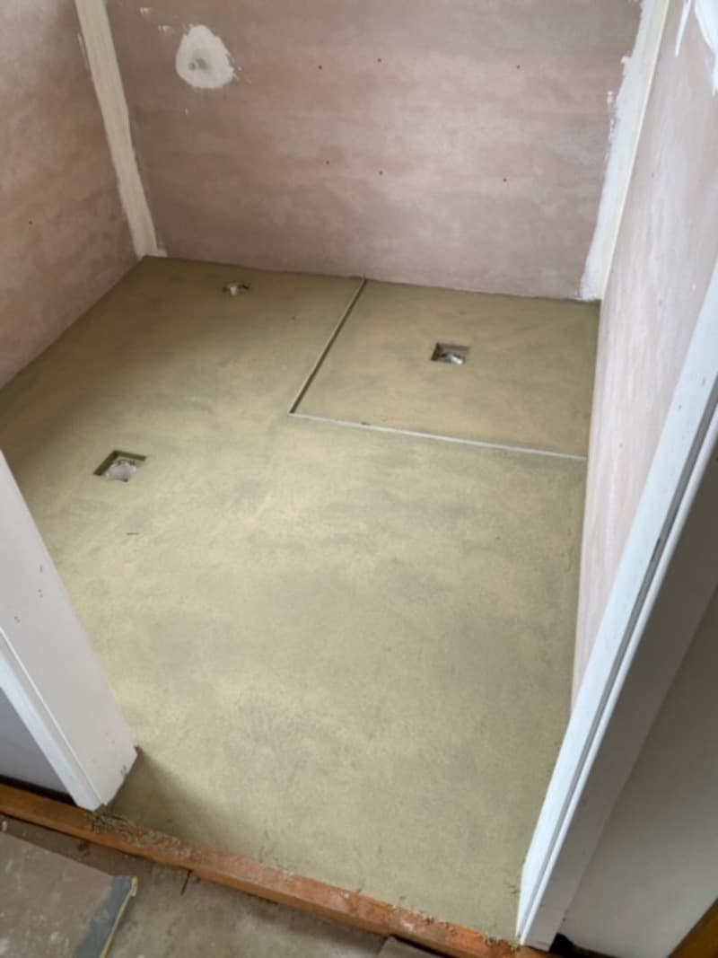 Waterproofing a new bathroom to be renovated