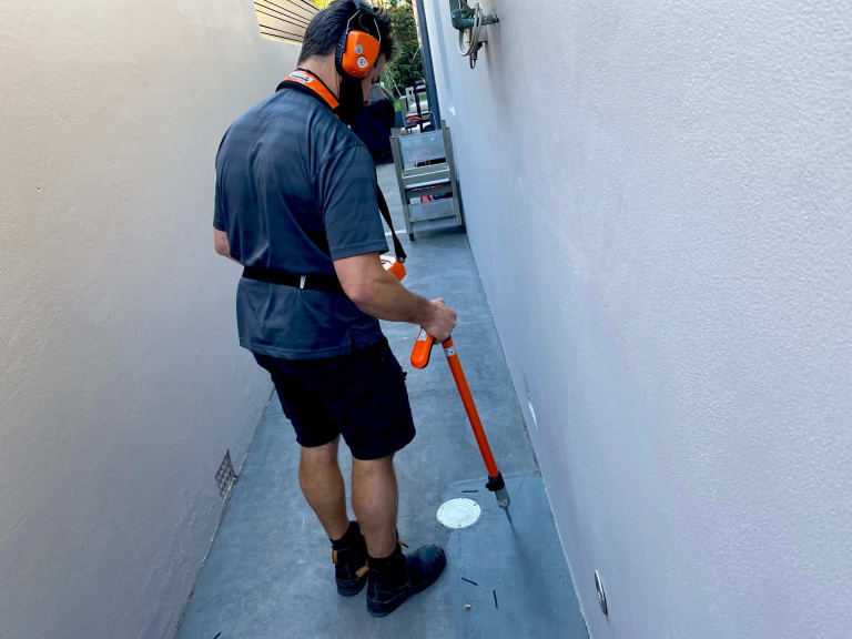 Bathroom Renovation Costs photo Nu Trend Hot Water Leak Detection Service in Sydney with thermal imaging equipment to find leaks quickly under houses