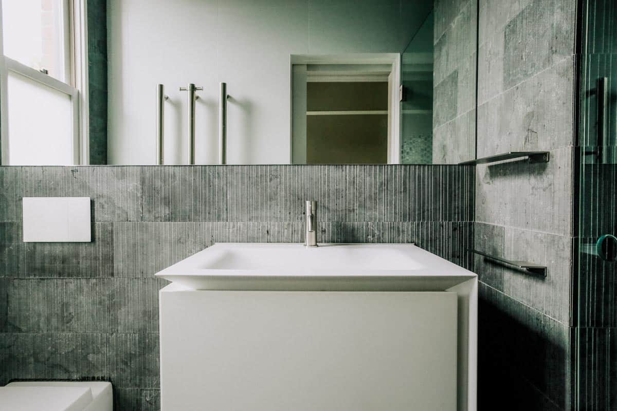 Sydney Ensuite Bathroom Renovation Company using Boffi vanity unit