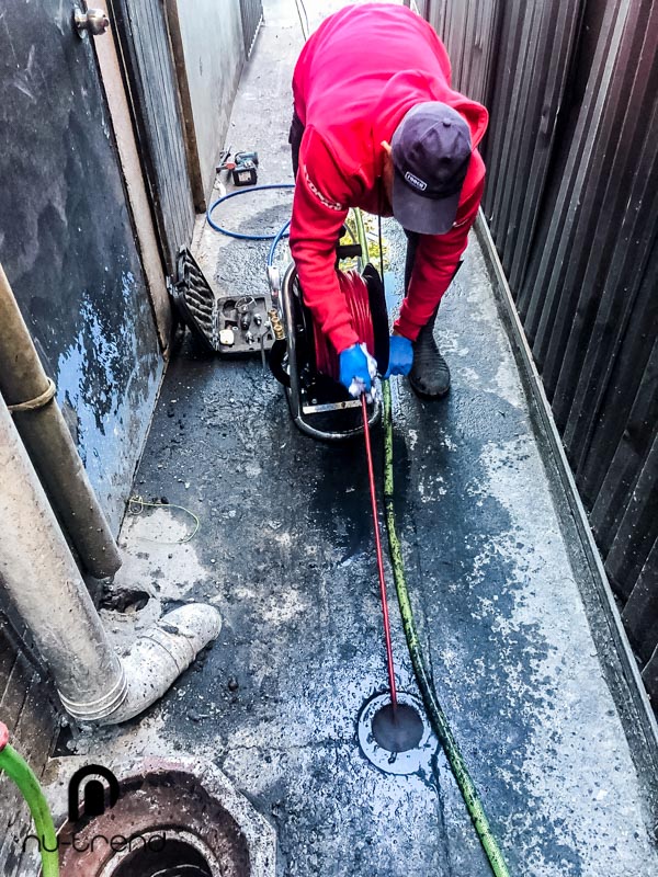 Manly photo Plumber in Sydney water jet blast pipes