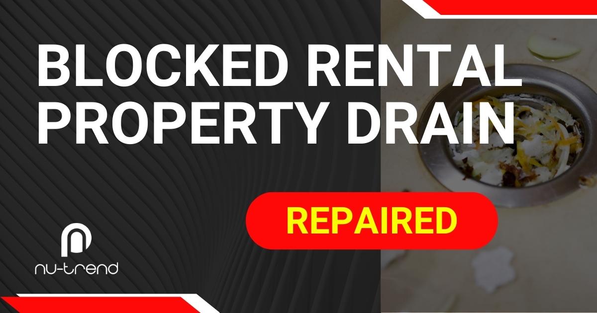 Fast & efficient rental property blocked drain repairs Sydney