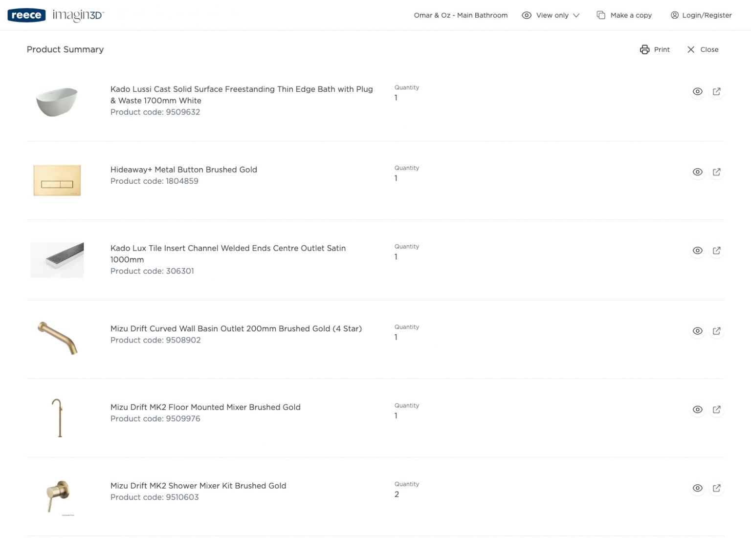 Want to build a bathroom like you've seen on The Block?