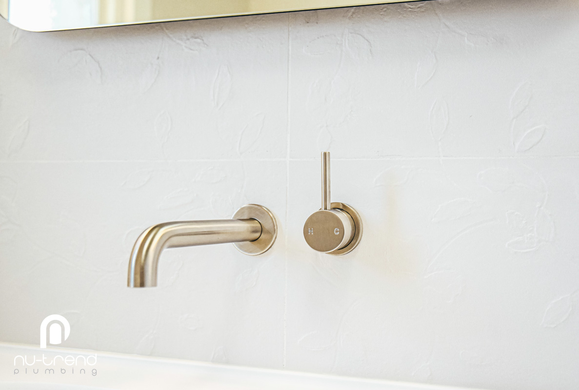 Combined bathroom and laundry renovation in Kurruba photo Bathroom-renovation-Kurraba-by-Nu-Trend-new-taps-installed