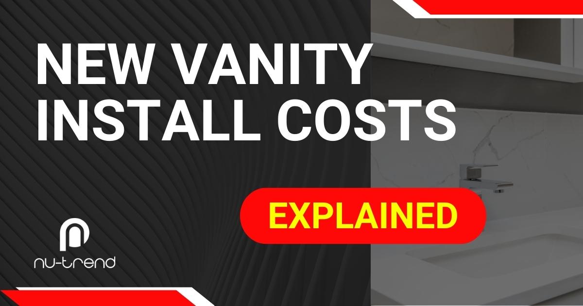Cost to install a new vanity in Sydney