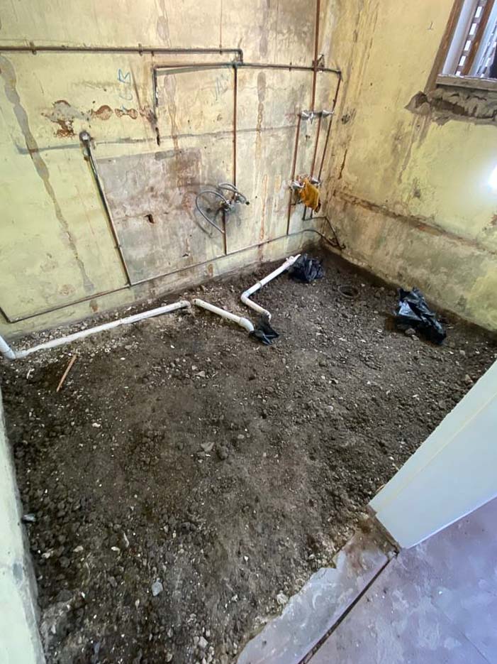 Total bathroom renovation in Leichhardt getting demolition