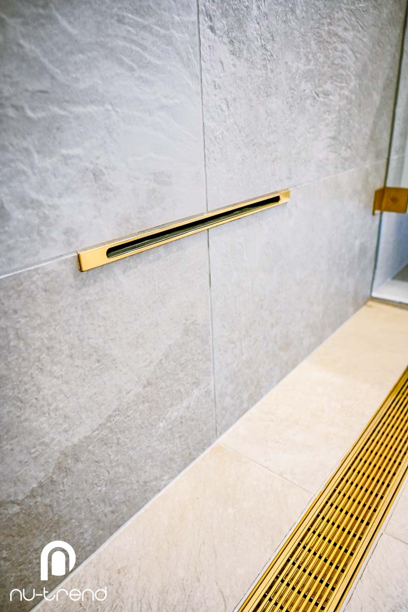 Converting a bathroom to have a steam shower room installed photo Wall-outlet-for-new-steam-shower-installation