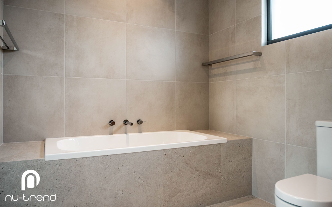 Bathroom renovation in Kingsford bath tub