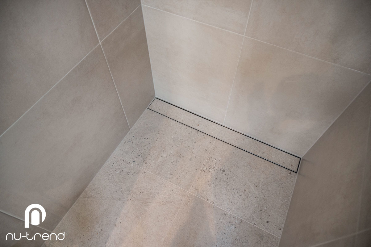 Complete bathroom renovation in Kingsford photo Bathroom renovation in Kingsford floor waste