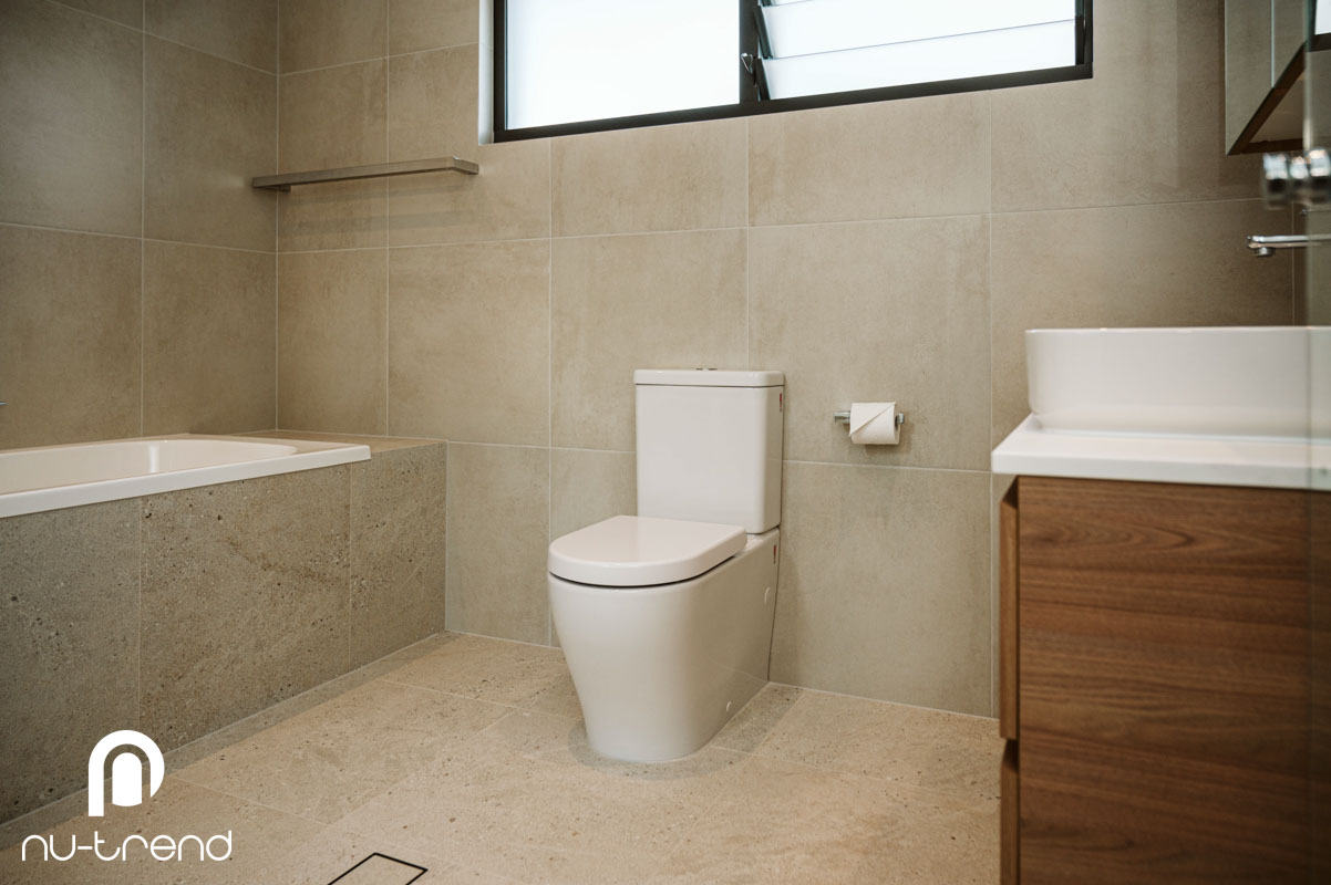 Bathroom renovation in Kingsford new toilet