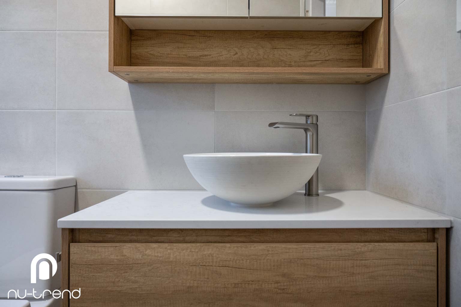 Complete bathroom renovation Maroubra Sydney vanity with sink