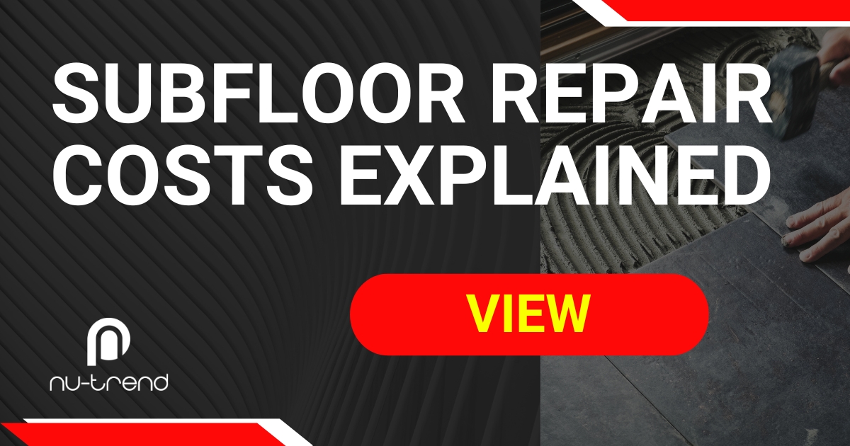 How much does it cost to get a subfloor repaired