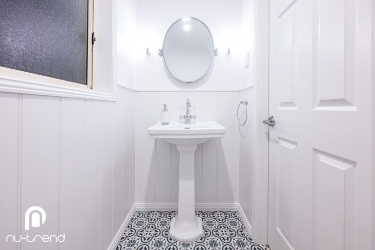 Sydney Bathroom Inspections photo Powder room renovation in Loftus Sydney new sink