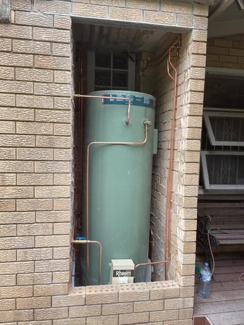 Can You Move Hot Water System Plumbing so that it is different part of the house