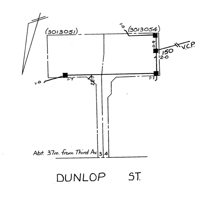 Nu-Trend local plumber fixing blocked drain in kitchen and bathroom with hot water jet blast - sewer diagram from sydney water