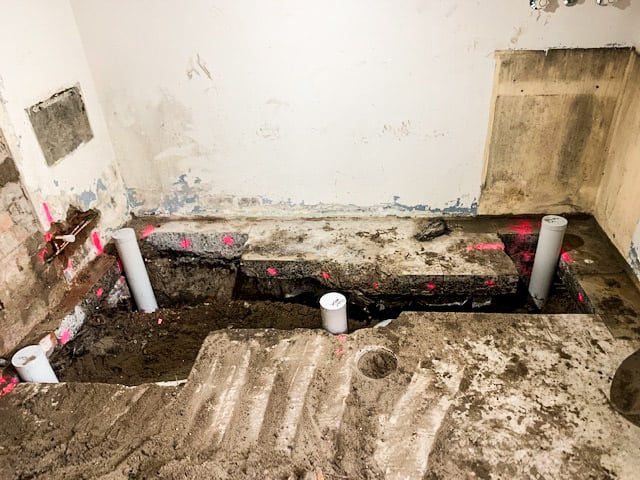 Plumbing for a granny flat in Sydney by Nu Trend qualified local plumber the room area