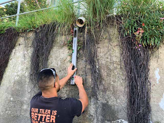 Sydney Domestic Plumber measuring stormwater drainage problems