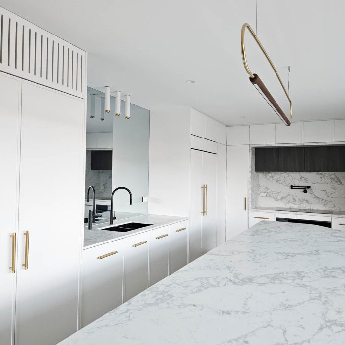 Kitchen renovation with study nook in Annandale 04